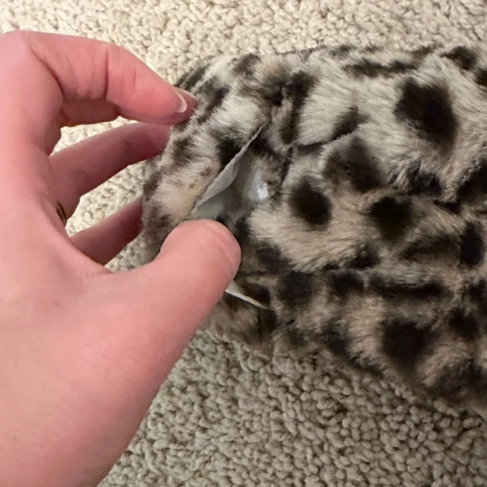 Carter's Fuzzy Animal Print Baby Suit